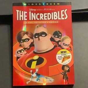 Disney present Pixar The Incredibles DVD